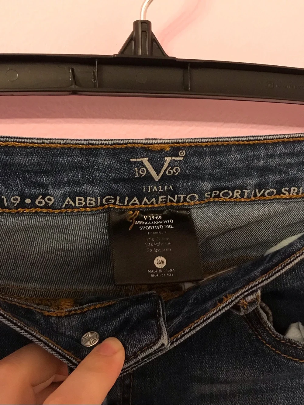 Versace V1969 Italia Abbigliamento Sportivo Jeans Size 28/6_2